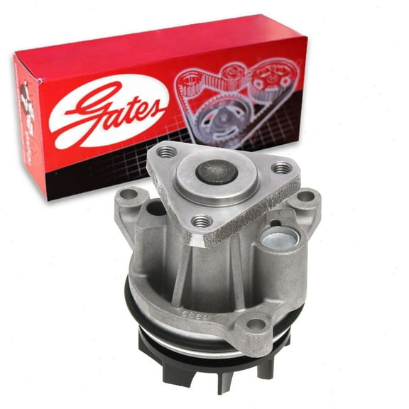 Gates Engine Water Pump compatible with Ford Edge 2.0L L4 2018