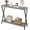 Gray, variant on 41.3" Console Table Entryway Sofa Table Narrow Entrance with Storage Shelf, MDF, Gray