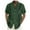 Green, variant on Huresd Mens Short Sleeve Guayabera Shirts Linen Cotton Button Down Mexican Embroidered Cuban Wedding Shirt Summer Tops Blue XL