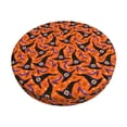 thumbnail image 2 of Round Bar Stool Seat Covers, halloween hat Patterns Elastic Round Chair Cover Stool Seat Slipcover Bar Stool Cushions Round Pad for 12-14 inch, 2 of 7
