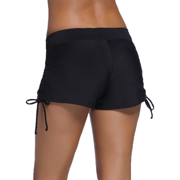 Soidarity Pantalones cortos de natación Pantalones de playa transpirables Pantalones recortados Absorción de sudor de secado rápido Traje de pierna Deportes acuáticos Negro 3XL Soidarity OD020845-06B