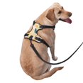 thumbnail image 2 of Haiem Banana With Leaves Pattern No-Pull Dog Harness Reflective Front Clip Vest with Handle,Step-in Air Dog Harness,Adjustable 2 Metal Rings 4 Buckles-Medium, 2 of 6