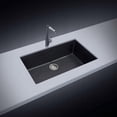 thumbnail image 4 of LaToscana ON8410ST-42UG 33 in. ONE Series Undermount Quartz Single Bowl Kitchen Sink in Titanium, 4 of 4