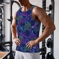 thumbnail image 5 of Cauagu Turtles Print Men's Sleeveless Muscle Shirts,Tank Tops Quick Dry Workout Tank Top Gym Muscle Tee Fitness Bodybuilding T Shirt for Men-Large, 5 of 7
