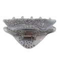 thumbnail image 3 of Pinzas para el pelo con diamantes de imitación grandes para mujer, pinzas, accesorios de moda de estilo gris Yuyangstore Garra de pelo para mujer, 3 of 8