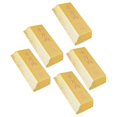 thumbnail image 1 of Airtight Cookie Containers Multi Function Candy Boxes Golden Rectangular Paper Gift Wrapping Box For Christmas Party 5Pcs, 1 of 5