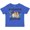 Royal Blue, variant on Inktastic My Godmother Loves Me with Sloth and Hearts Boys or Girls Toddler T-Shirt