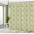 thumbnail image 5 of Ambesonne Floral Shower Curtain, Flowers on Cream Background, 69"Wx75"L, Cream Multicolor, 5 of 5
