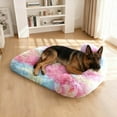 thumbnail image 4 of Hearth & Gear Orthopedic Calming Dog Bed For Large Dogs Memory Foam Bolster Dog Sofa With Removable Washable Cover & Non Bottom – Egg Crate Design For Comfort 1pc, 4 of 4