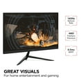 ViewSonic OMNI VX2428 24 Inch Gaming Monitor 180hz 0.5ms 1080p IPS with
