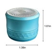 thumbnail image 3 of Latrodar New Card Mini Bluetooth Speaker Metal High Novelty le Gift Sound System Blue Home Gadgets, 3 of 5