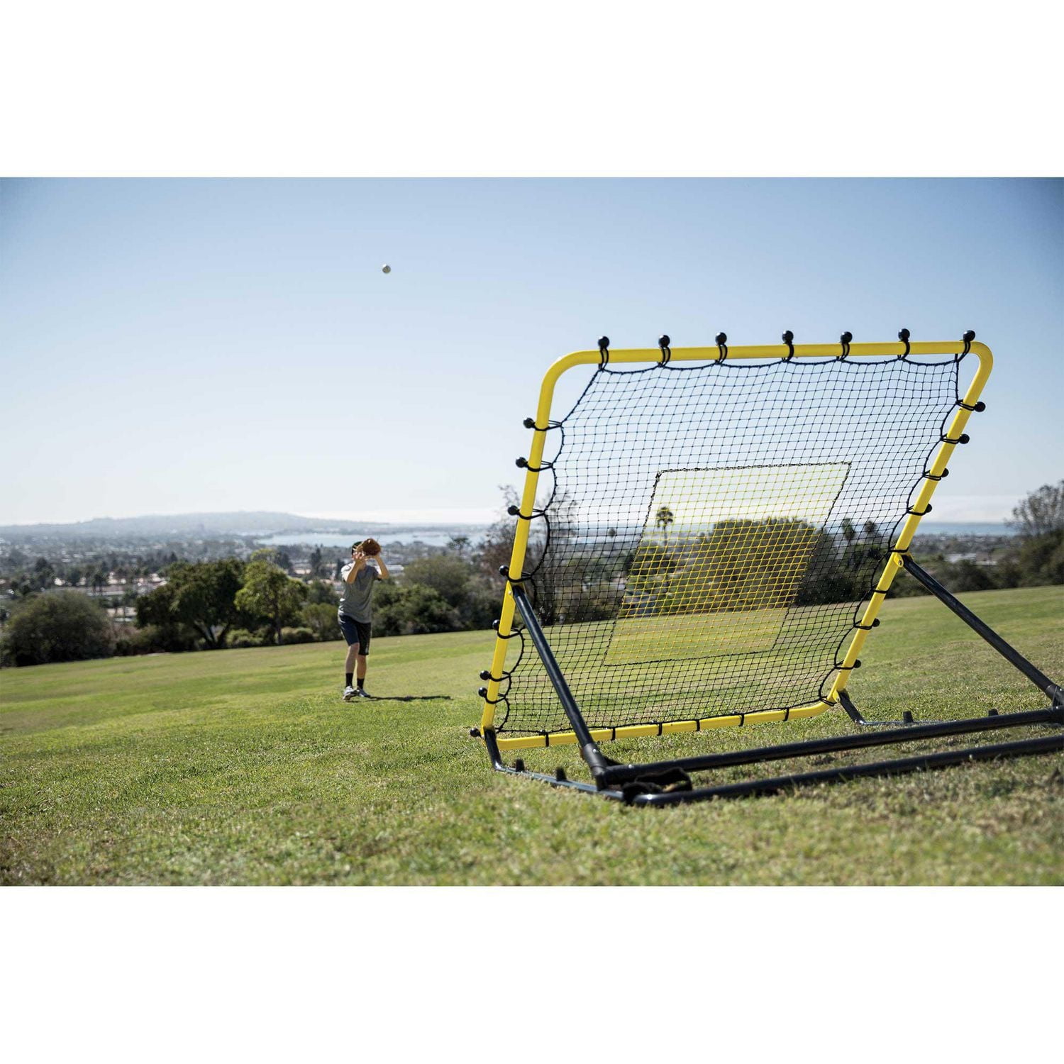 SKLZ Fielding Trainer pour les retours de balles de baseball, les balles au sol, les entraînements en ligne et les balles Pop Fly