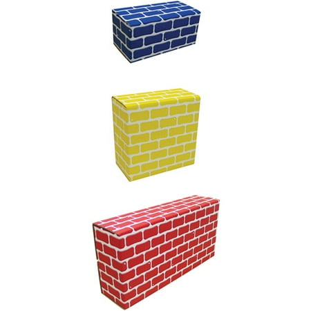 Edushape Corrugated Blocks, 52-Piece