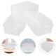 thumbnail image 3 of GOOHOCHY Organizador de cajones de plástico transparente apilable de 3 piezas, organizador de maquillaje para baño y artículos esenciales de uso diario, para uso doméstico y de oficina., 3 of 8
