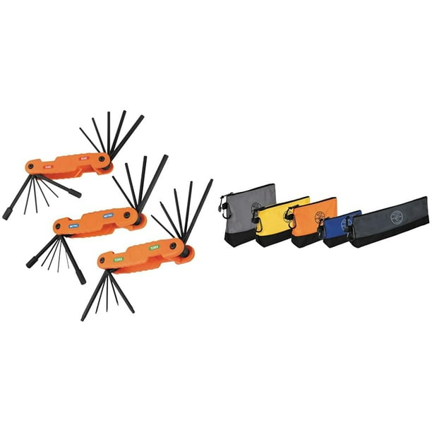 Juego de llaves hexagonales plegables Wrench Klein Tools 70553 de 31 piezas