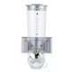 thumbnail image 1 of Dispensador de cereales de pared de 1,5 l para dulces, hermético, para cocina y almacenamiento de alimentos. Plata, 1 of 9