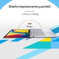 thumbnail image 5 of Laptop Asus Vivobook X1504VA-NJ4010W Ci3 8GB 512GB Plata + Backpack + Mouse, 5 of 5