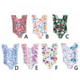 thumbnail image 6 of Xinhuaya Toddler Girl Ruffle One Piece Swimsuits Infant Baby Bikini Summer Swimwear Bathing Suit 1-5 Years, 6 of 6