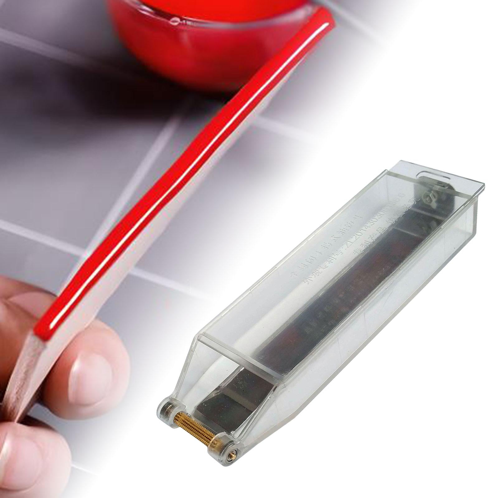 GUOOL Sealing Oil Box Leather Edge Printing Tool Hand Tool Applicators DIY Small Size Working Leather Painting Box Oil Painting Box