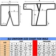 thumbnail image 4 of FightX BJJ Gi for Men & Women Brazilian Jiu Jitsu GI Lightweight Suit with Free Belt (Blue, A3), 4 of 4