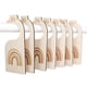 thumbnail image 1 of Separador de tamaño para bebé Separador de ropa para bebé Separador de armario de madera para bebé, paquete de 7 tamaños 50 a 86 Separador de armario de madera para bebé Separador de armario para, 1 of 6