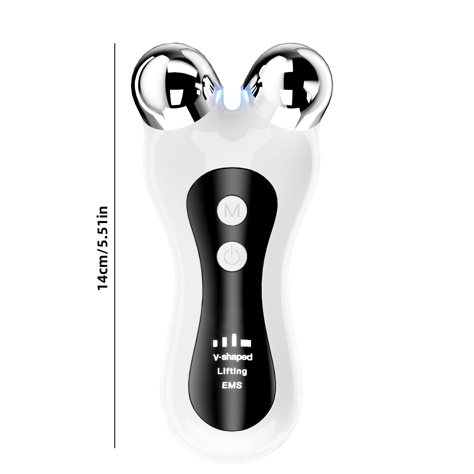 Micro Roller Massager Household V Shaped Facial Device For Lifting Firming Skin And Improved Circulation