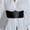 black, variant on Fashion Corset Black Wide Belts For Women Pu Leather Slimming Body Belt Cummerbund Female Elastic High Waist Waistband
