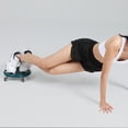 thumbnail image 3 of Daily Mix Store Ab Roller Wheel Abdominal Trainer Core Strength Roller with Elbow Support Board for Women Men, Smooth 360 Rotation Gym Home Workout Equipment for Midsection Toning & Balance Training, 3 of 8
