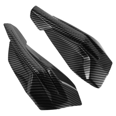 Masteelf Universal Motorcycle Handlebar Windproof Plastic Guards for Dirt Bikes, Off-Road Pair