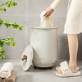 thumbnail image 2 of Costway 23L Bathroom Towel Warmer Bucket 4 Timer with Fragrance Holder & 3-Level Heating Grey, 2 of 10