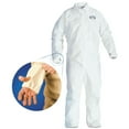 thumbnail image 2 of KleenGuard* A40 Breathable Back Coverall with Thumb Hole, White/Blue, 2X-Large, 25 per Carton, 2 of 3