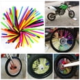 thumbnail image 4 of 36Pcs ES Motorcycle Decoration Guard Wheel Spoke Wraps Covers Protector Rims Skins ORANGE, 4 of 7