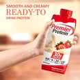 thumbnail image 3 of The Award Box Premier Protein Shakes Strawberry 11 fl oz - 12 Pack, 3 of 10