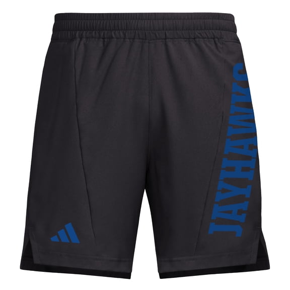 adidas Men's D4T Woven Kansas University Shorts, Black, X-Small/9" Inseam