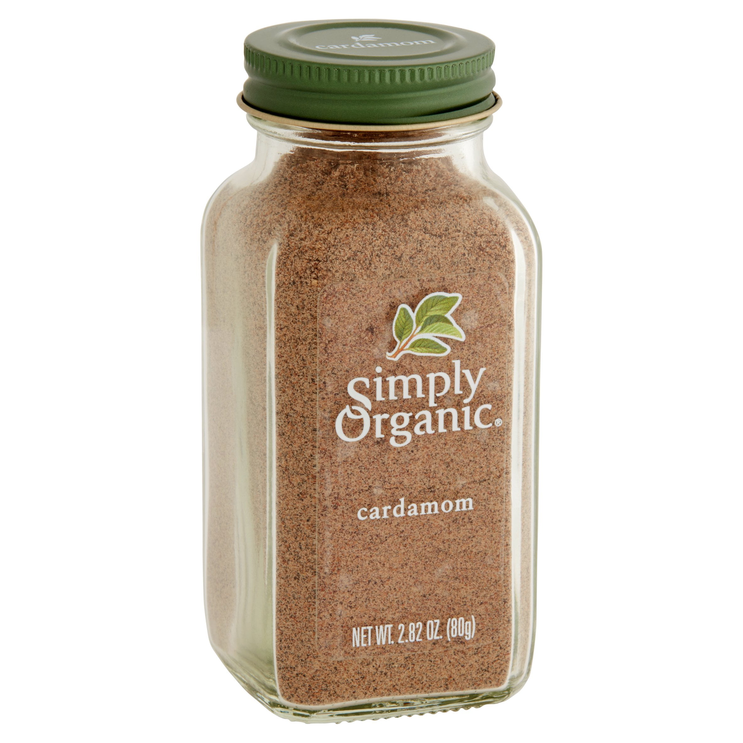 Simply Organic Cardamom, 2.82 oz, 6 pack