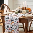 thumbnail image 3 of Fall Mushrooms Table Runner, Autumn Thanksgiving Kitchen Dining Table Decoration for Home Party Decor 13x108 Inches, 3 of 9