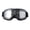 Black, variant on Vintage Motorcycle Goggles, Fits over Prescription Glasses, Soft Padded Retro Riding Glasses with Anti-Slip Strap & Uv400