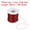 Red, variant on Uxcell Metallic Tinsel Cord Rope Cord Wrapping Ribbon Non-Stretchy Strings for Gift Thread Ornament Red