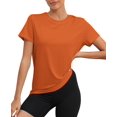 thumbnail image 1 of Camiseta de entrenamiento Keva Molly naranja UPF50+ transpirable para mujer, 1 of 6