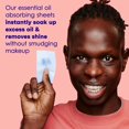 Clean & Clear Oil Absorbing Facial Sheets, Portable Blotting Papers for