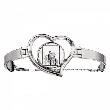 Dao Lao Tzu China Bracelet Heart Jewelry Wire Bangle