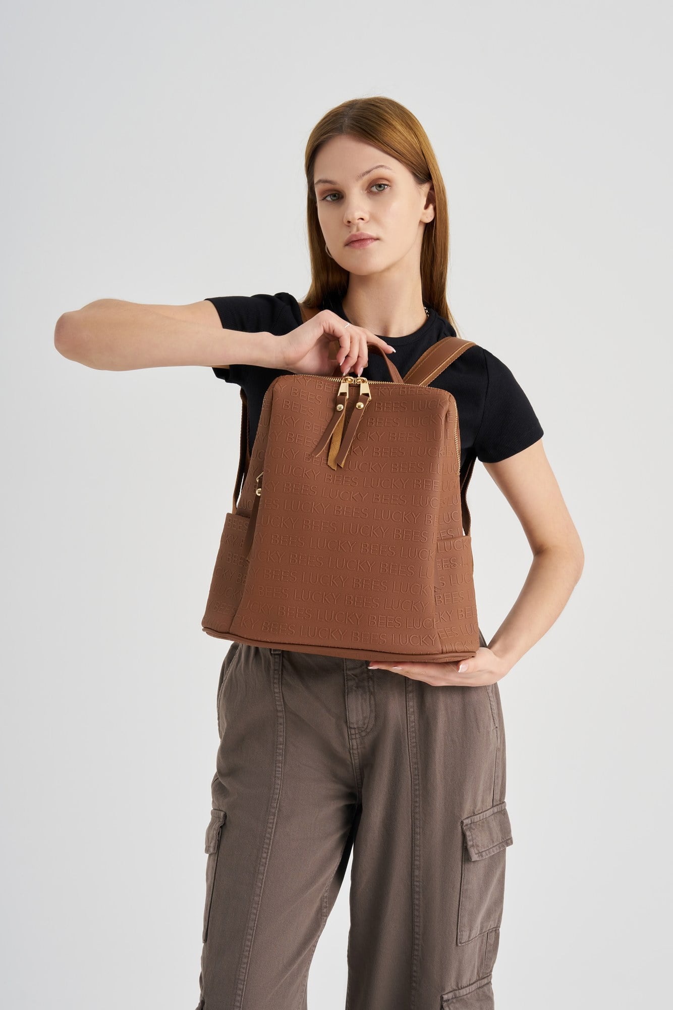 Lucky Bees Lira Black Bag Walmart