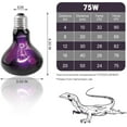 thumbnail image 4 of HARTOMPET 75W Reptile Light Bulb, Simulate Moonlight, Purple Basking Lamp,Ideal for Aquariums Tanks, 4 of 6