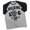 T-Shirt Heather Grey, variant on GYMISH RAGLAN Hulking Up Workout Gym T-Shirt – Funny Gym Shirt for Men, Men's Fitness Tee, Bodybuilding & Weightlifting Apparel