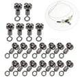 thumbnail image 3 of European Type Swivel Connector, Gear Connector,  Impact Resistance for Freshwater Short Sea Fishing S,M,L, 3 of 7