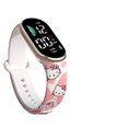 thumbnail image 5 of Children's Amusement Park Hello Kitty Cute Silicone High School Student Electronic Watch Women's Ins Luminous Sports Handring Watch, 5 of 5