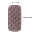 thumbnail image 5 of Unique Bargains 1 Pc Hair Brush Soap-shaped Scalp Scrubber Purple, 5 of 6