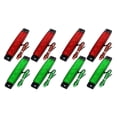 thumbnail image 1 of 8Pcs Red Green Boat Navigation LED Lights Stern Lights Boats Starboard Light 12V, 1 of 8
