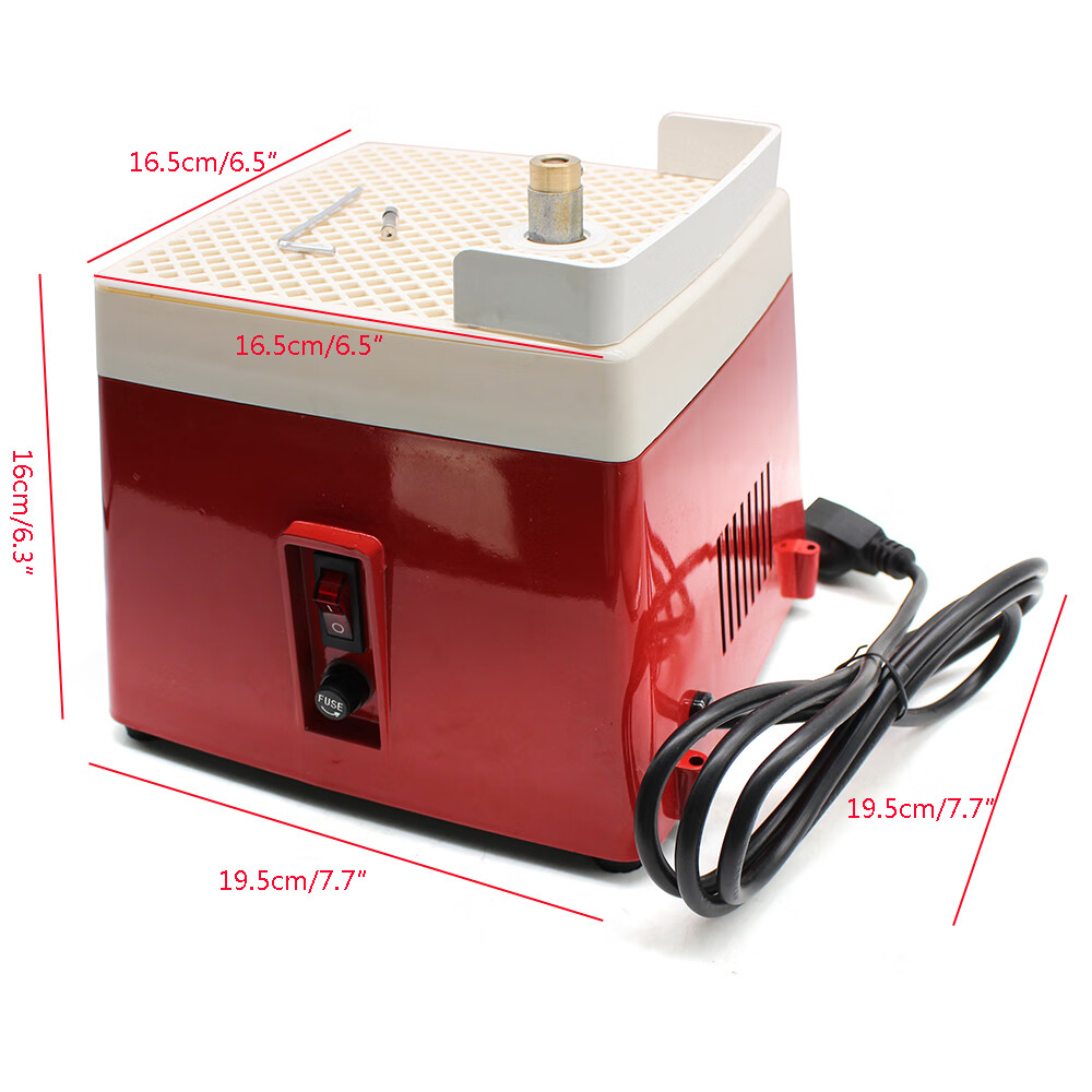Aiqidi 110V Stained Glass Grinder Portable Mini Glass Grinding Tool w/ Diamond Bit