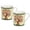 Tree of Life, variant on STP GOODS Tree of Life Bone China Mug Set of 2 pcs 10.14 fl oz (300 ml) Coffee and Tea Mugs for Latte Cocoa Chocolate